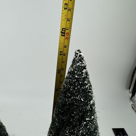Dept 56 Snow Village Accessory Trees Firs Pines Bushes Shrub 20 Total Christmas - Picture 6 of 8